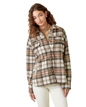 Plaid Shirt Jacket