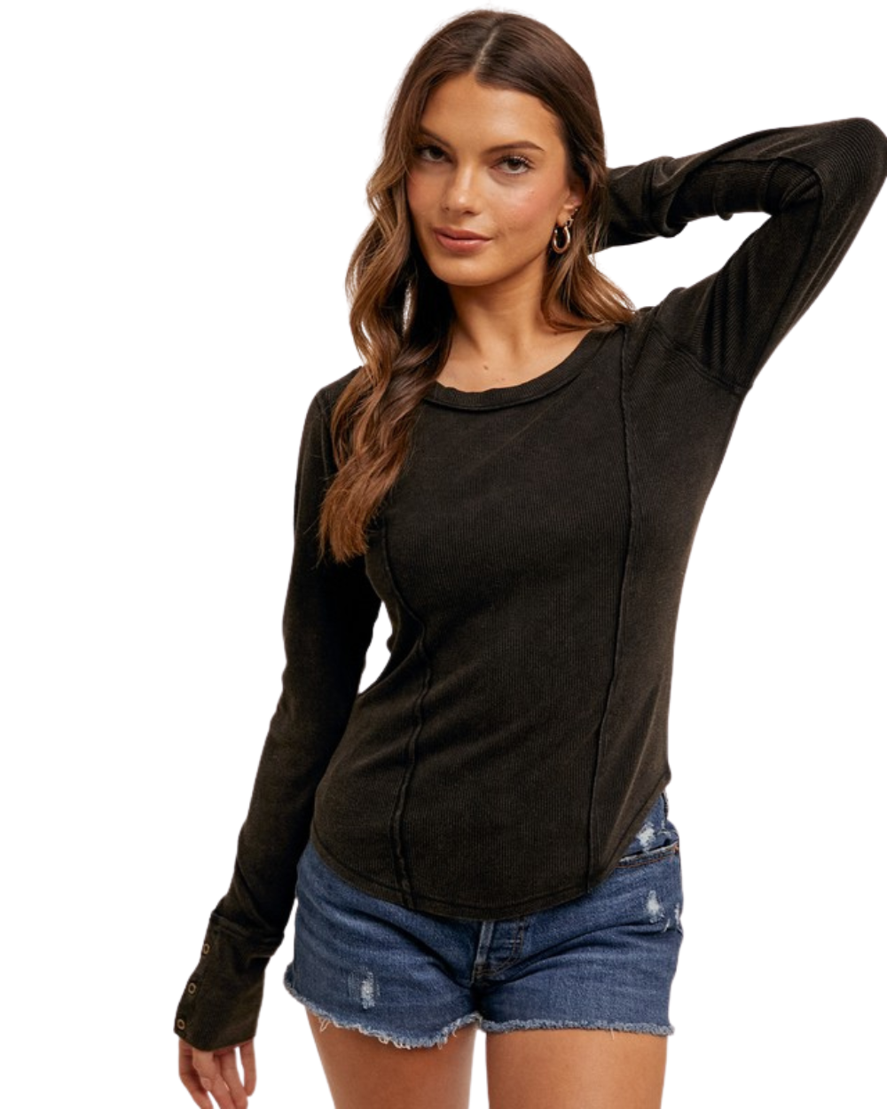 Washed Henley