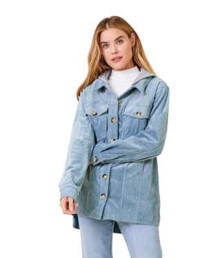 Corduroy Shirt Jacket