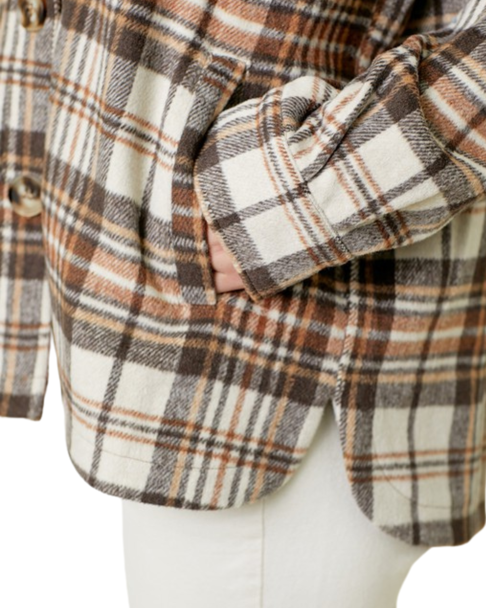 Plaid Shirt Jacket
