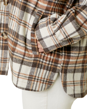Plaid Shirt Jacket