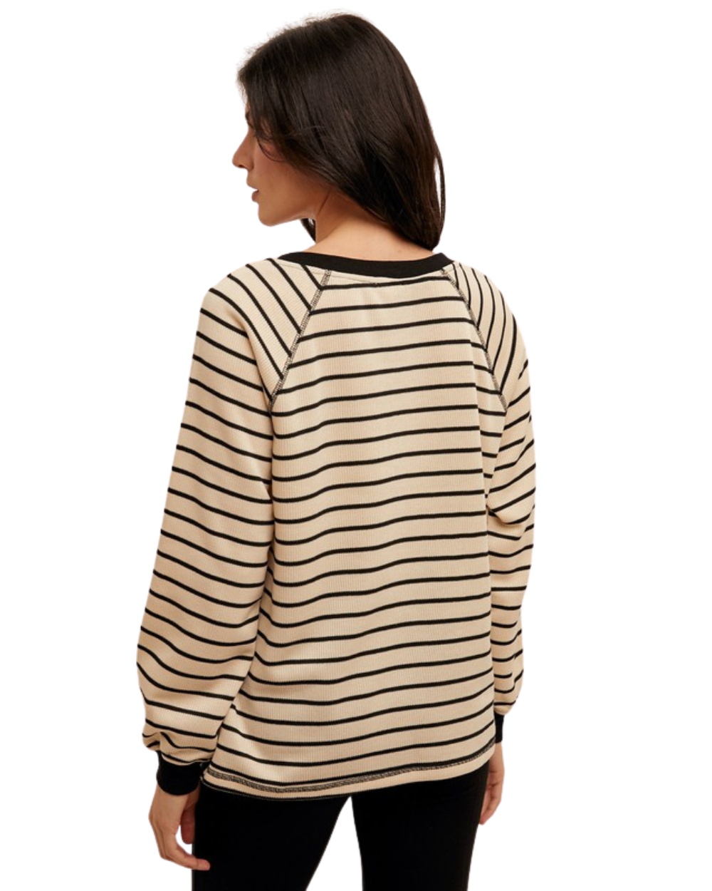 Oversized Stripe Top