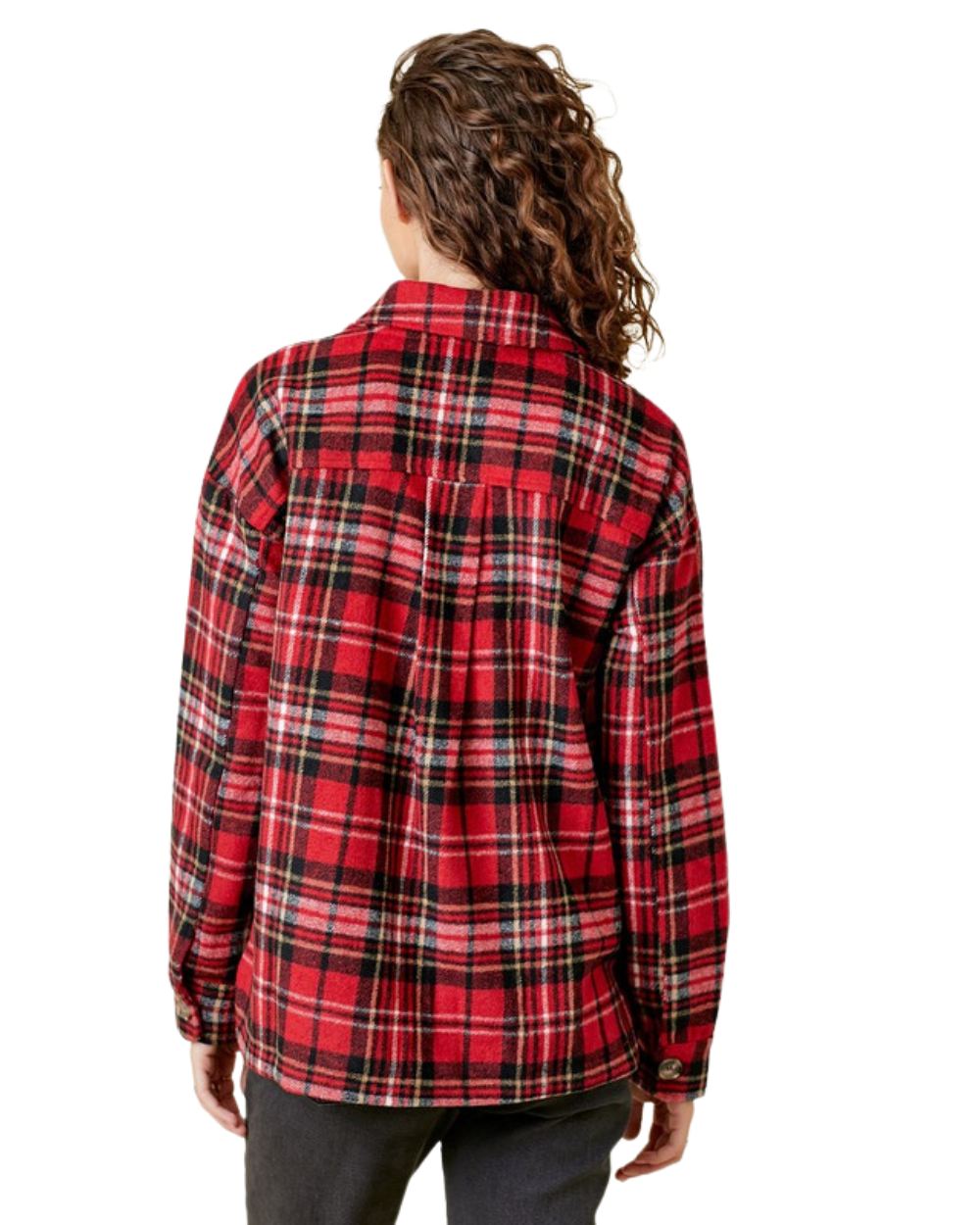 Plaid Shirt Jacket