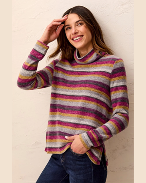 funnel neck top