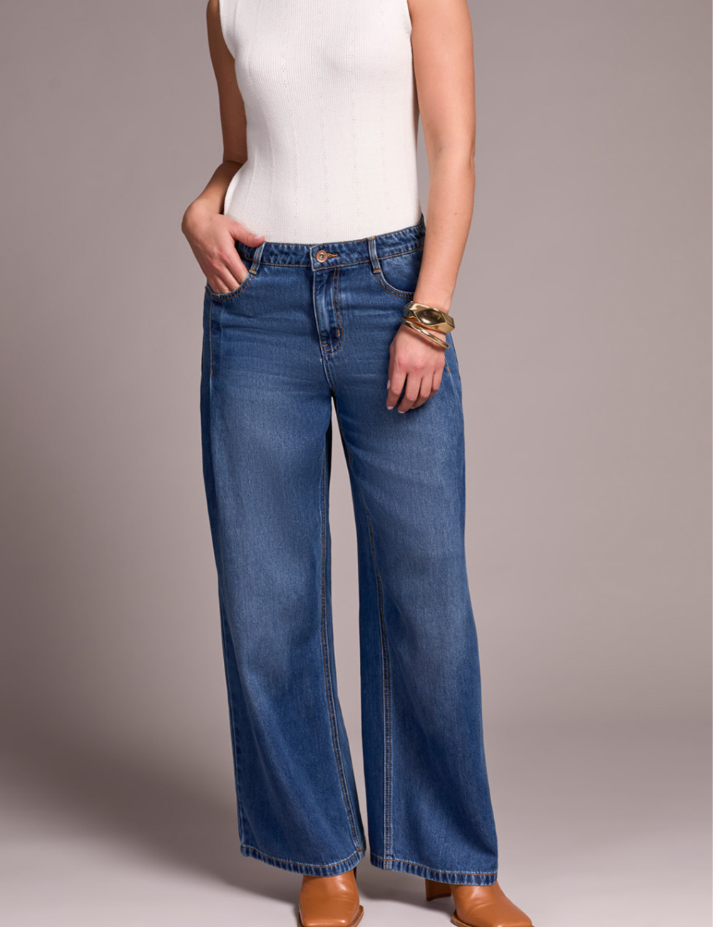 audrey wide leg jean