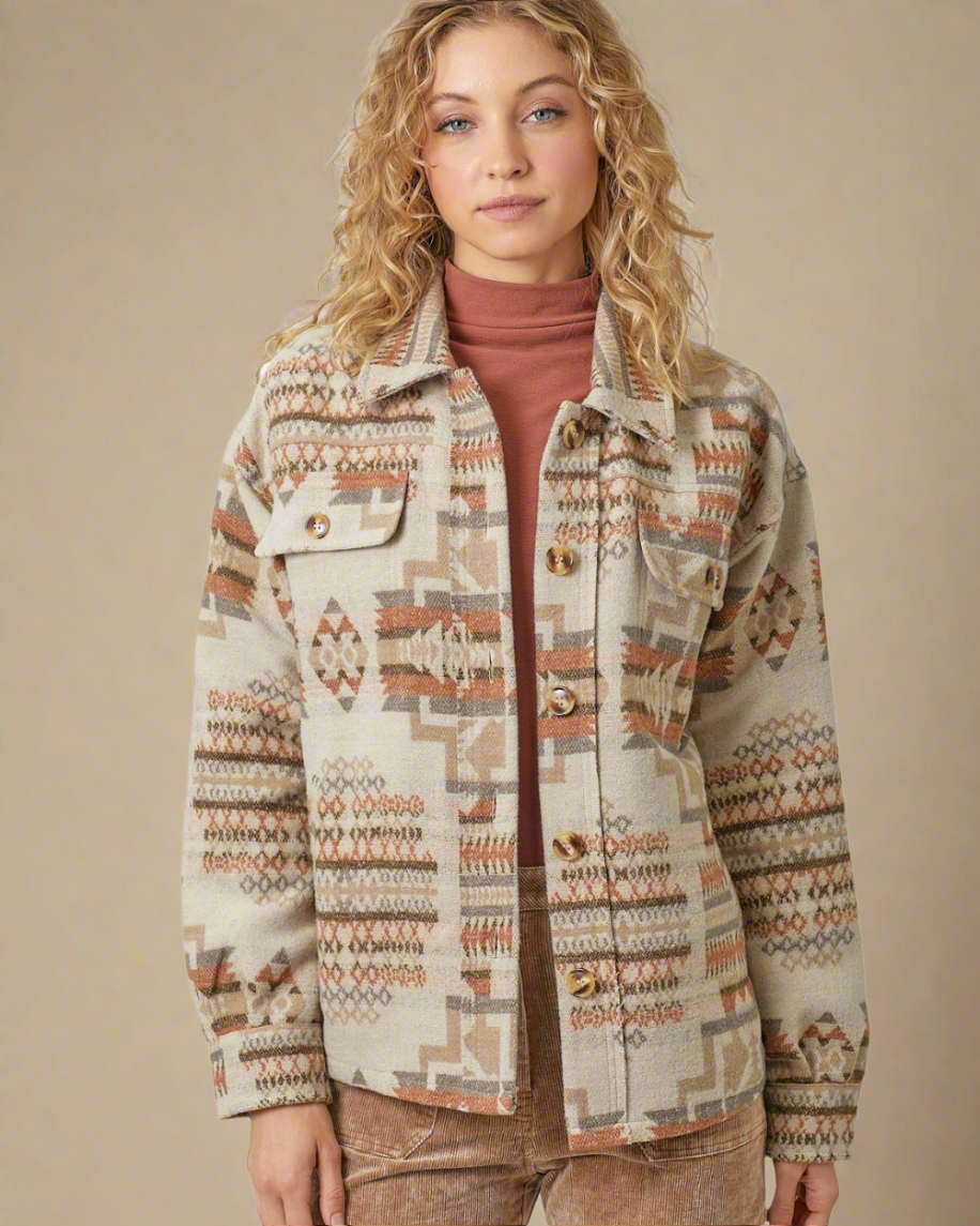 aztec shacket