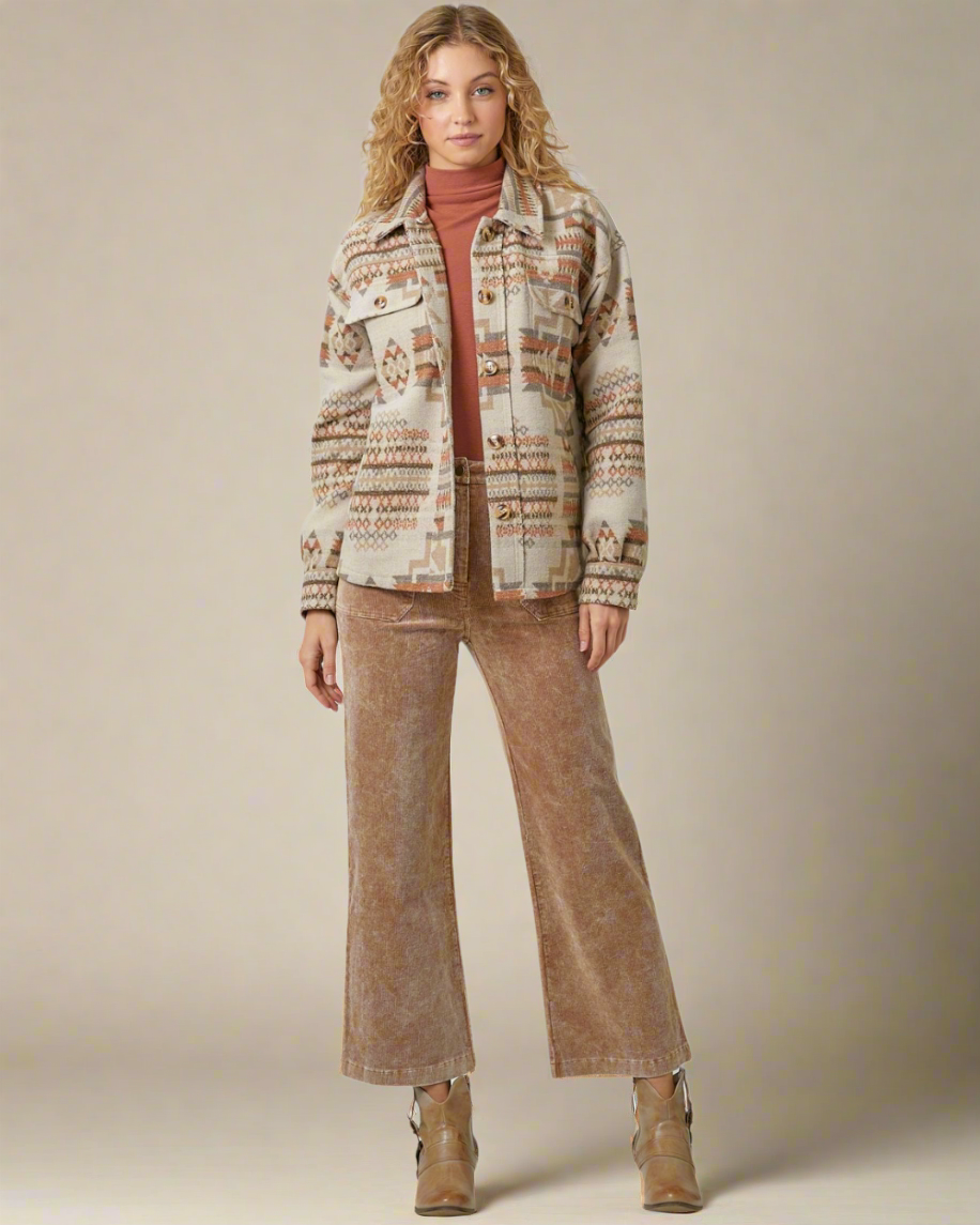 aztec shacket