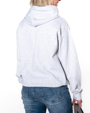 back of hoodie