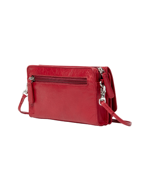 garnet crossbody wallet