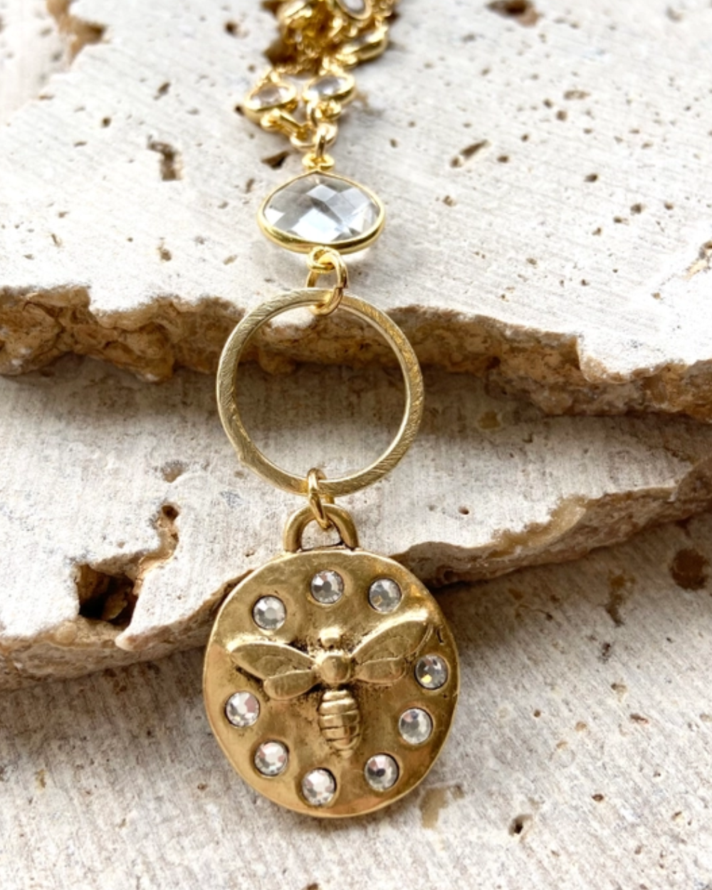 bee necklace