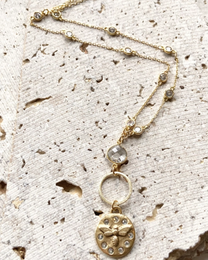 bee necklace