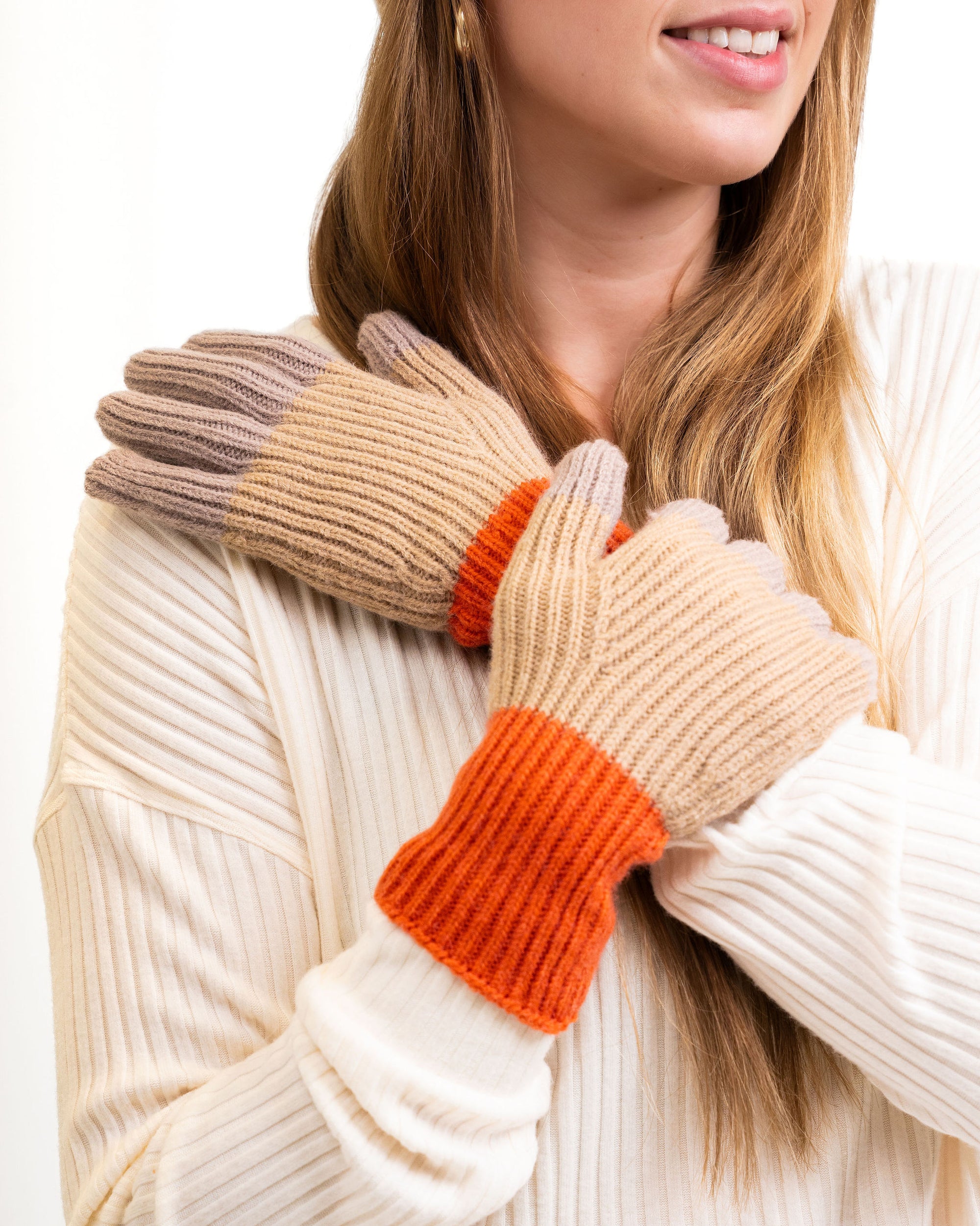 Colorblock Gloves