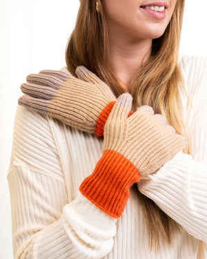 Colorblock Gloves