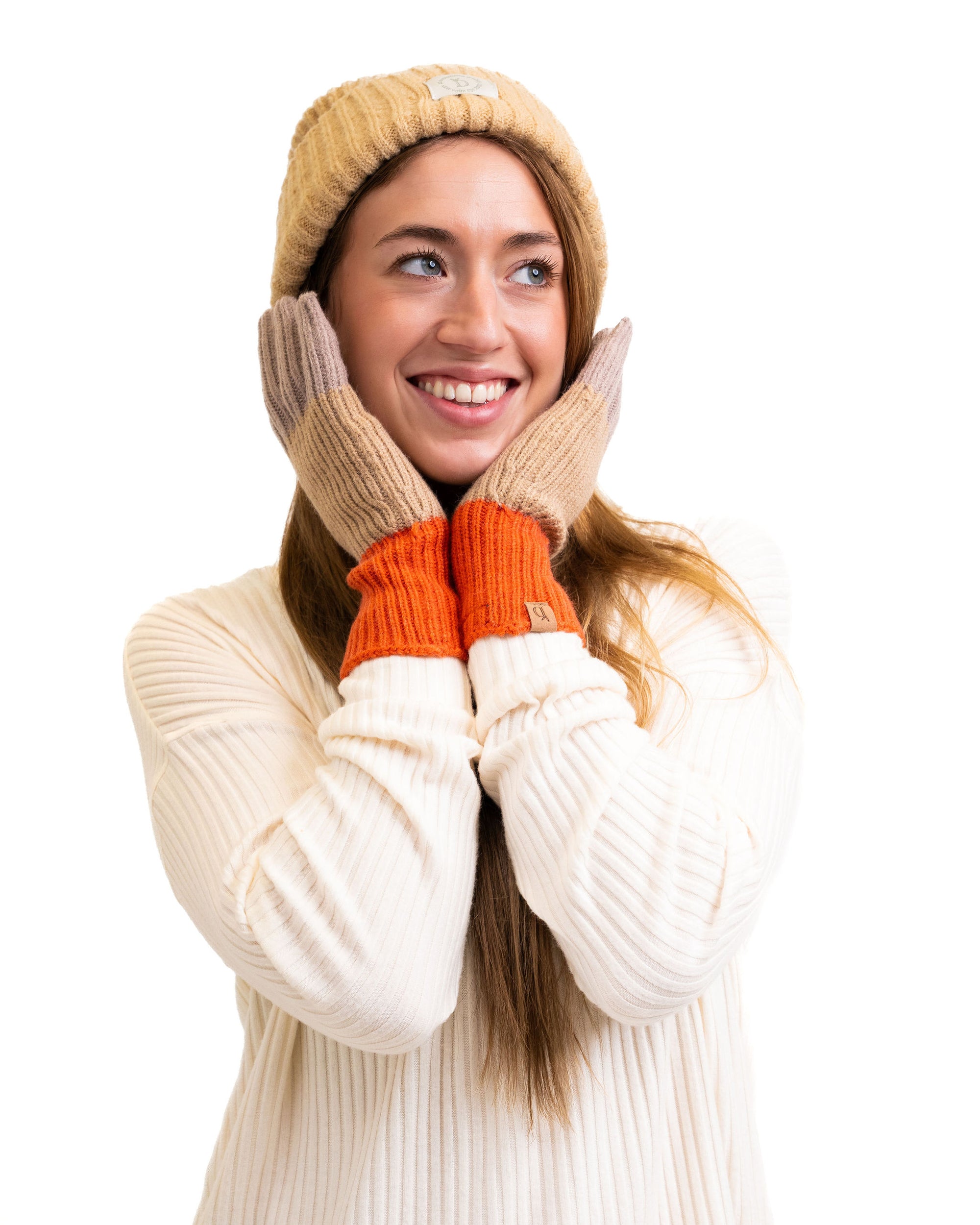 Colorblock Gloves