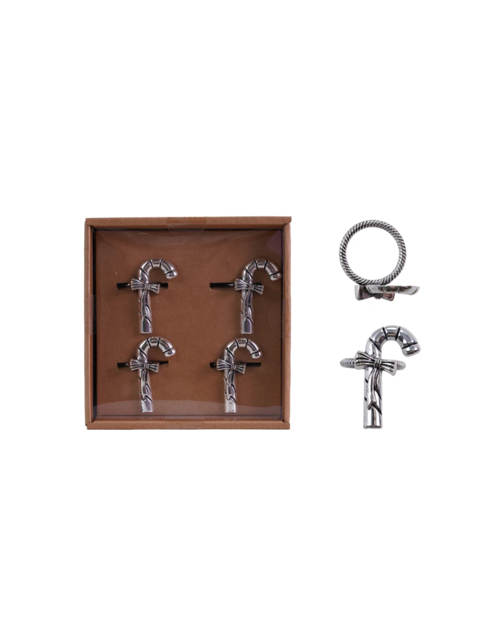 candy cane napkin rings