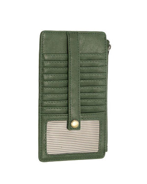 dark green kara wallet