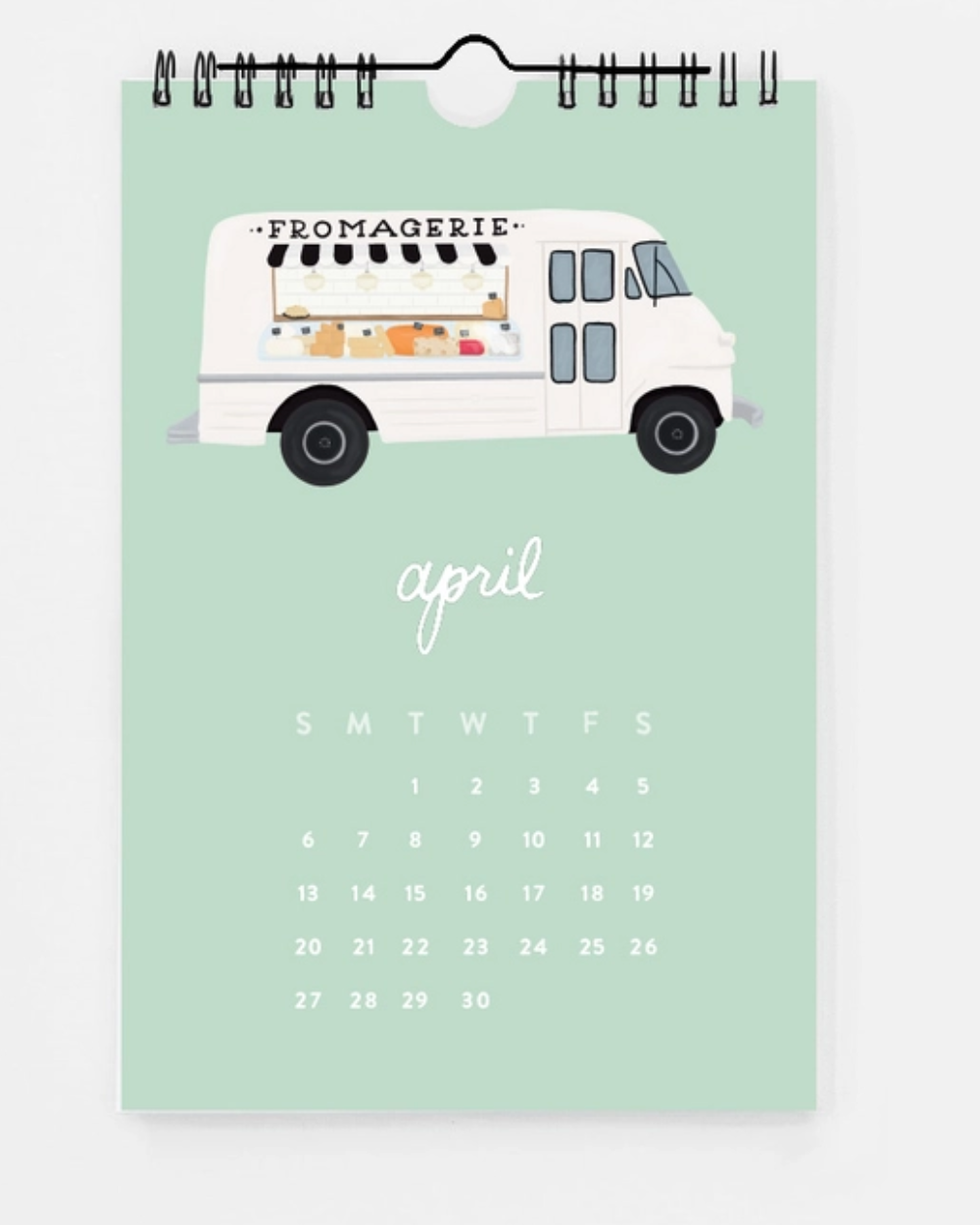 food truck calendar