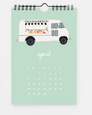 food truck calendar