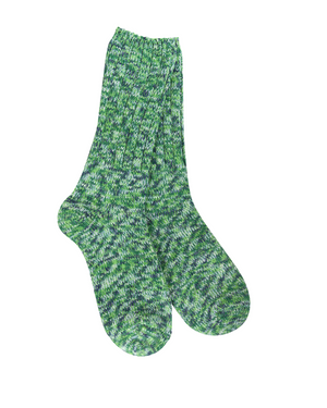 green ragg socks