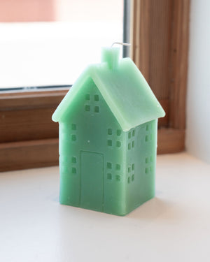 3" House Candle - Multiple Colors