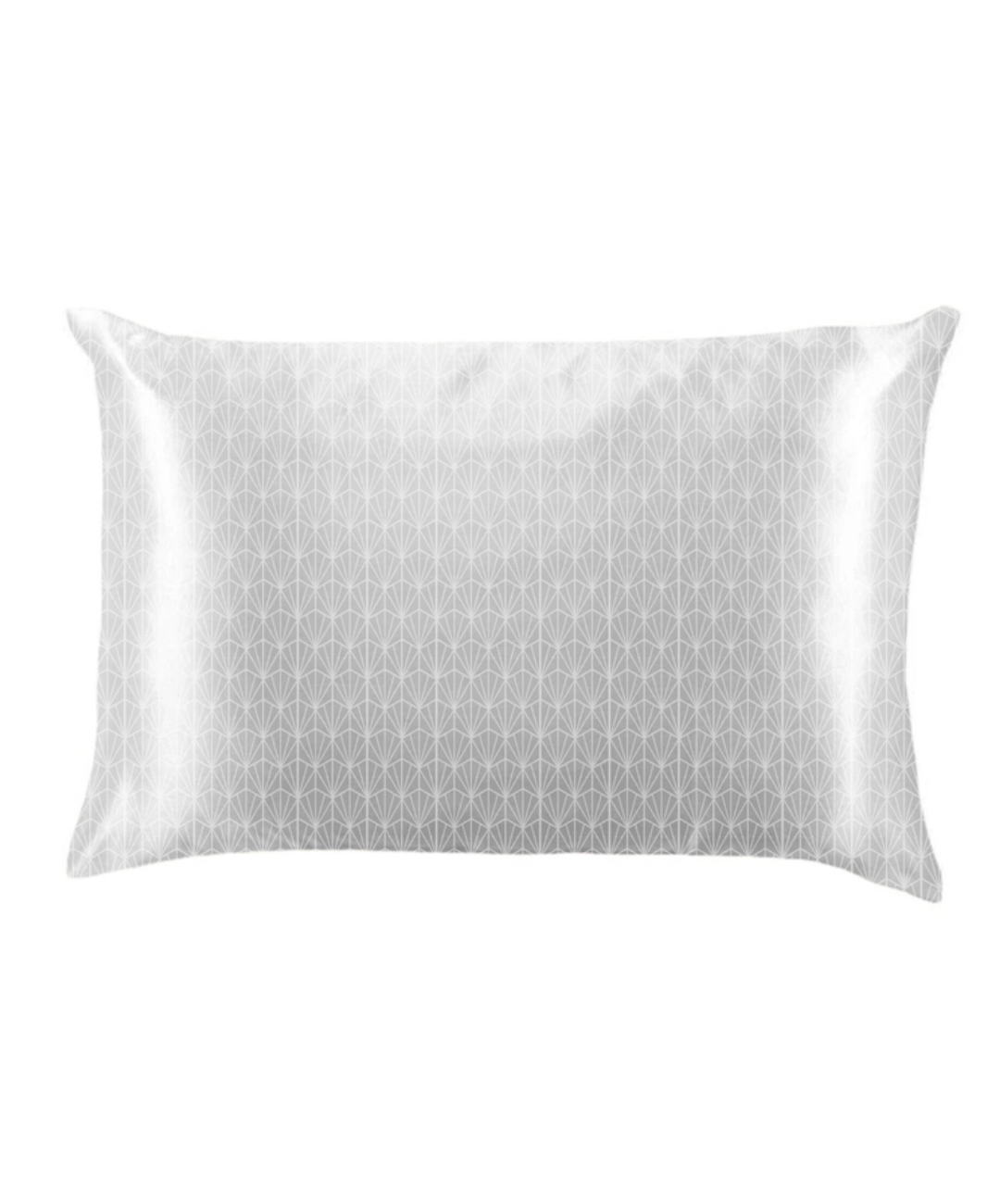 grey pattern pillow
