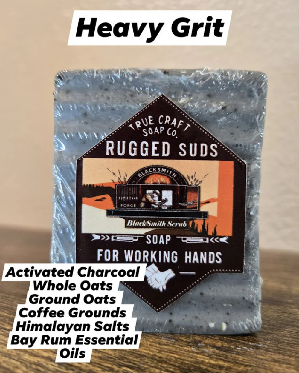heavy grit soap