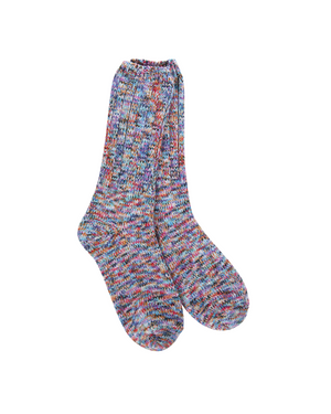 indigo ragg socks