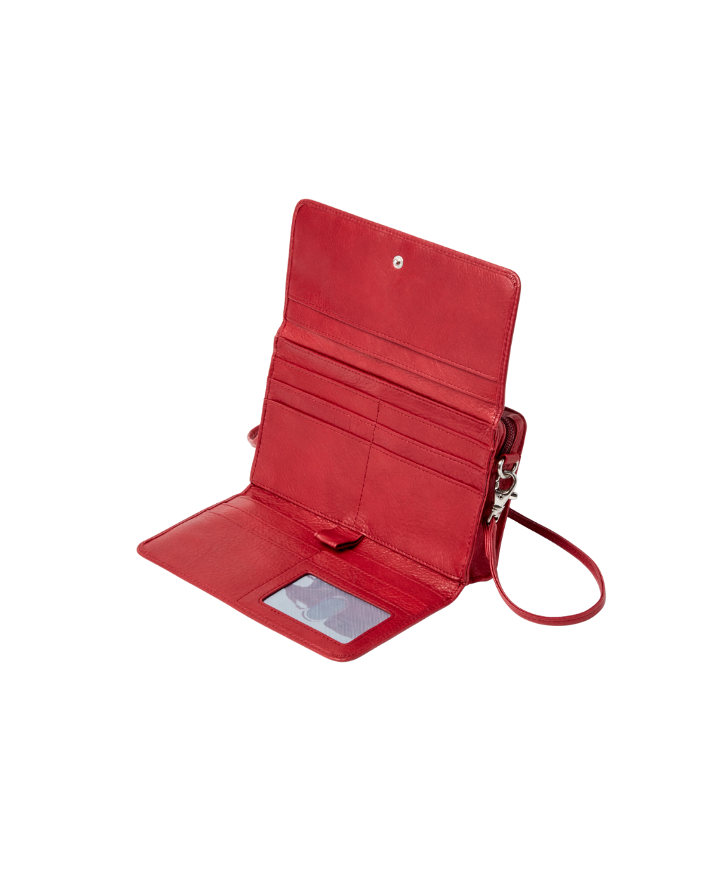 garnet crossbody wallet