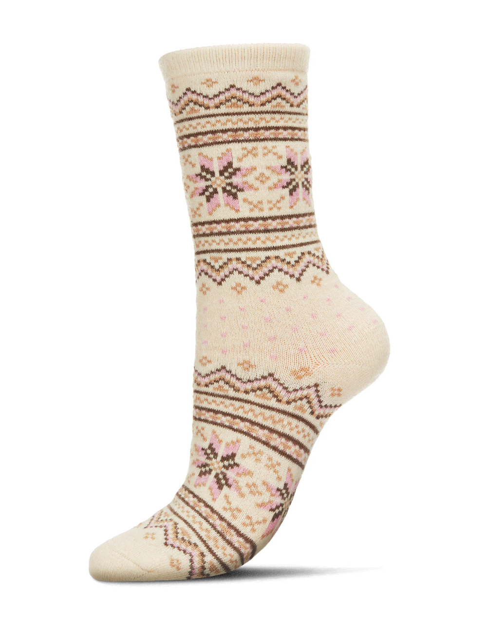 ivory fairisle socks