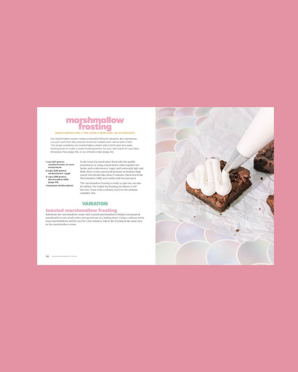 marshmallow cookbook