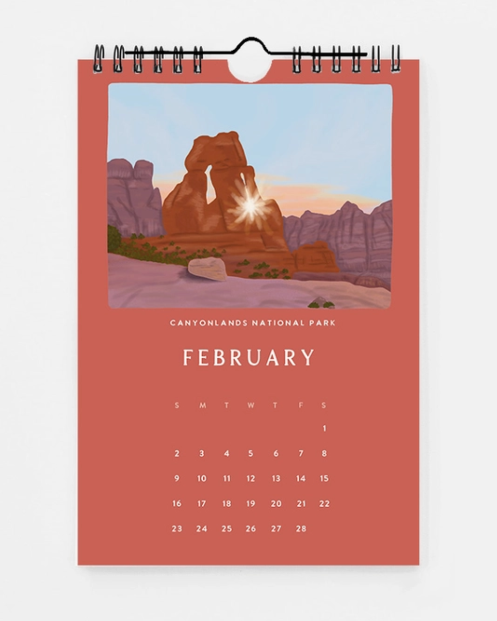 Mini national parks calendar