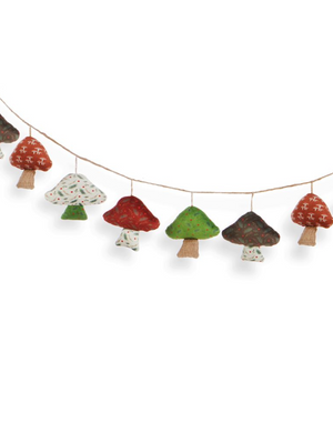 mushroom garland