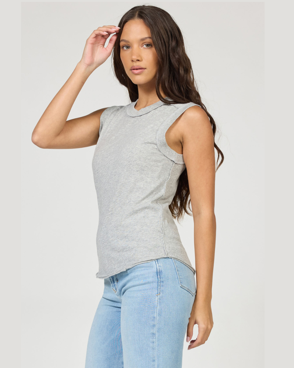 Zo tank in Heather Grey