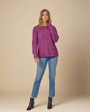 Cable Knit Sweater - 2 Colors
