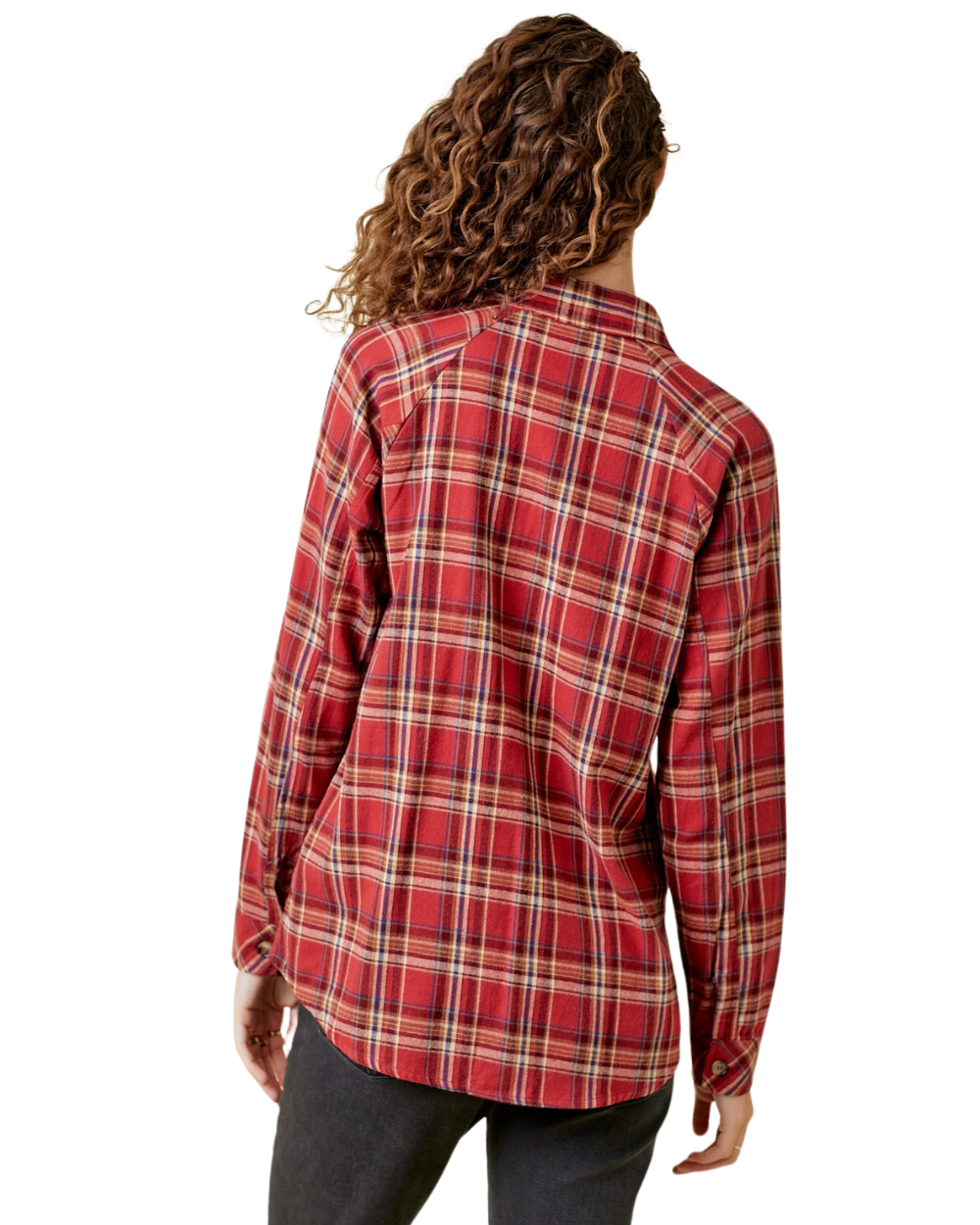 Plaid Raglan Shirt