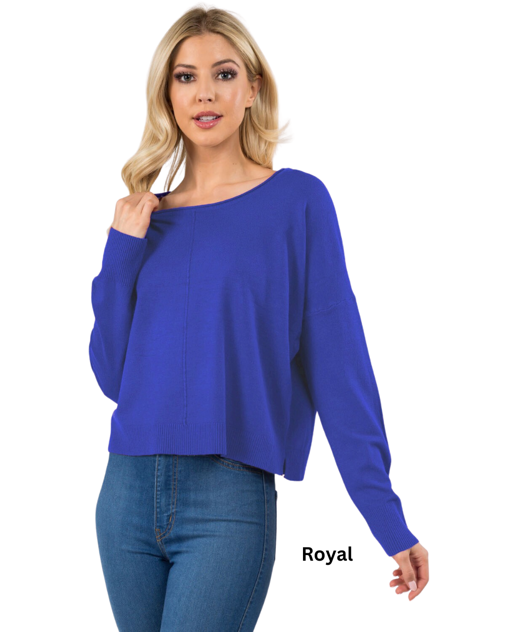 royal seam sweater