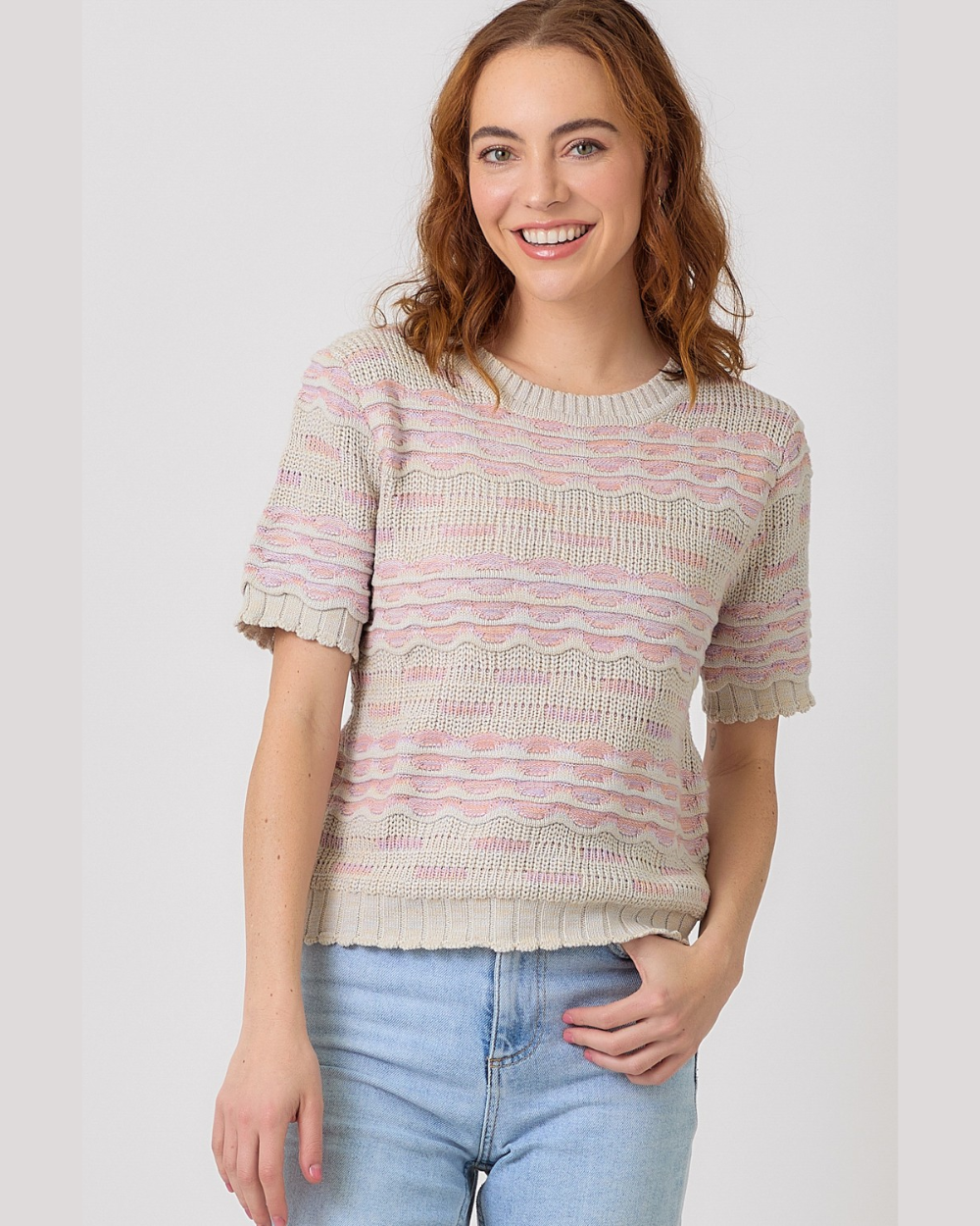 Scallop Sweater Pullover