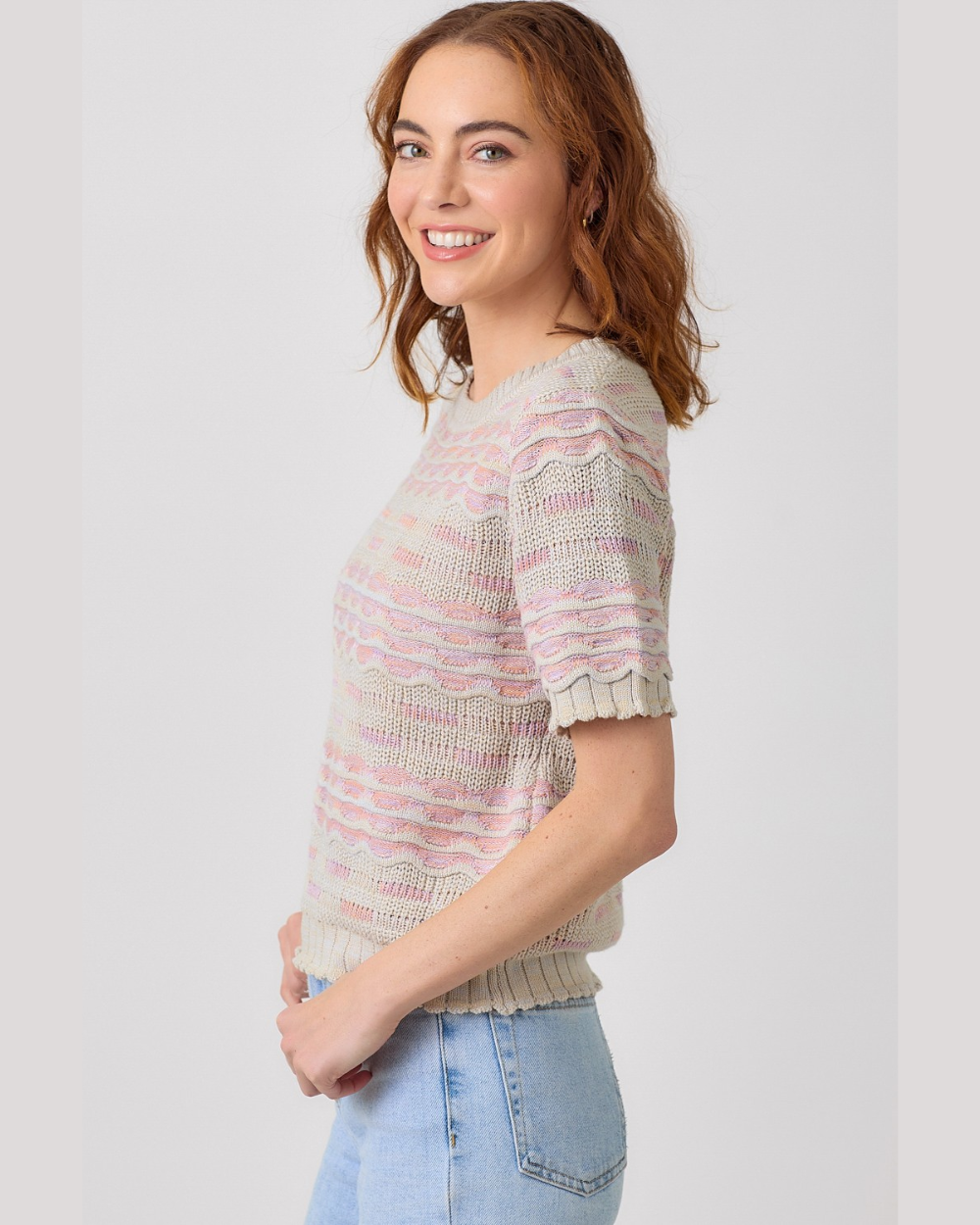 Scallop Sweater Pullover