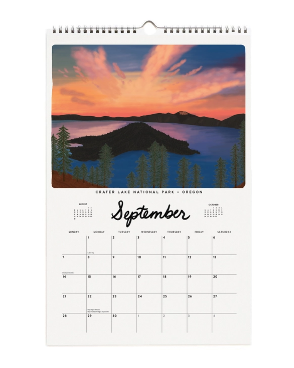 national parks calendar