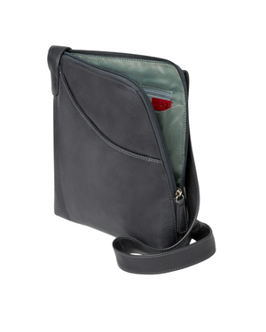 Makenzie Leather Messenger