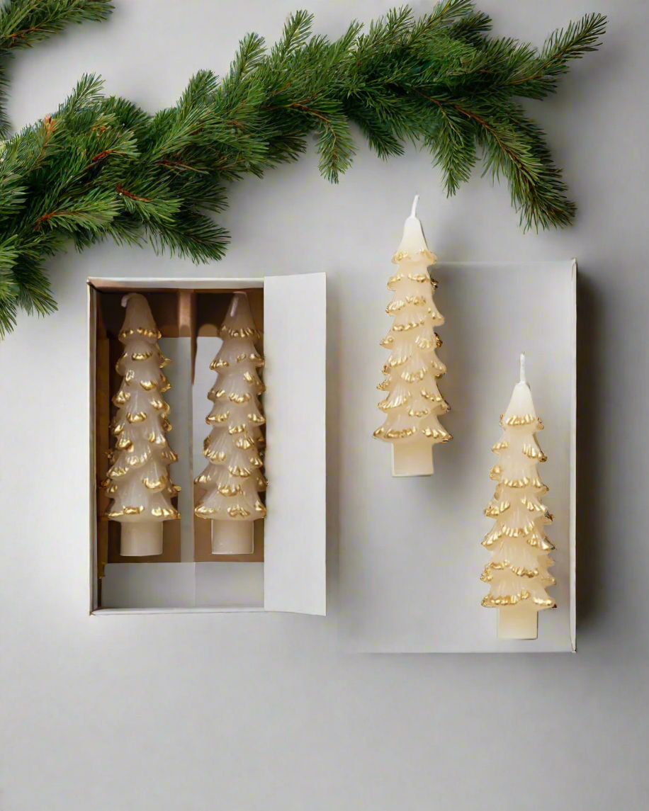 small tree taper candles