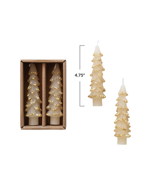 small tree taper candles