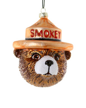smokey the bear ornament - head