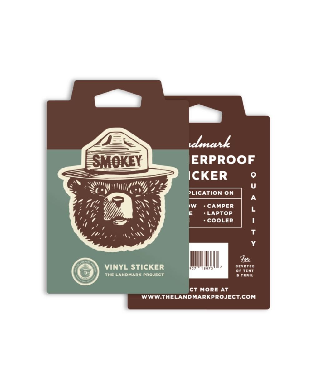 smokey bear sticker