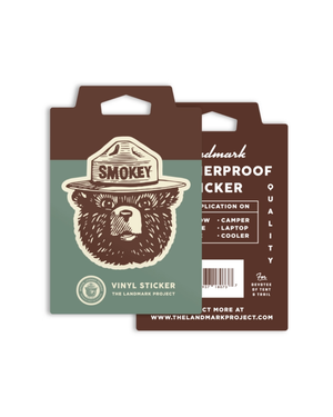 smokey bear sticker