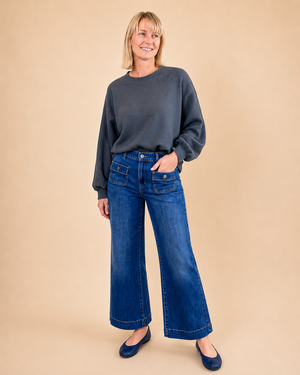 Sophia Ankle Jean with Front Pockets