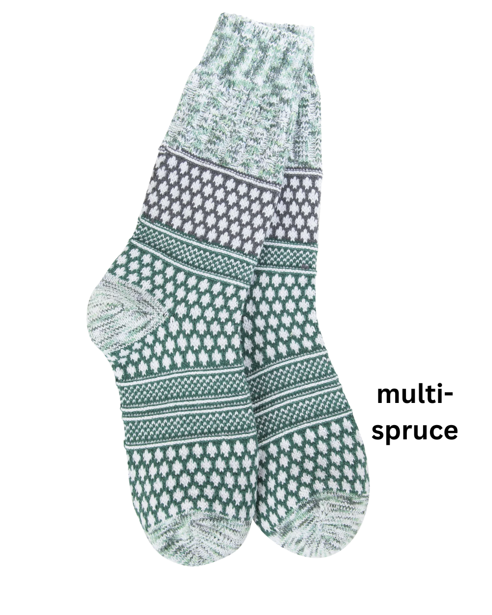 peppermint crew socks