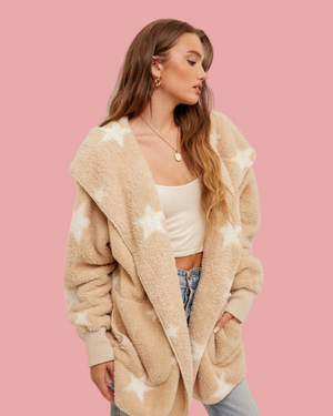 star cozy jacket