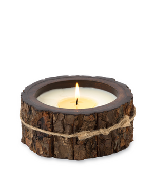 tree bark candle