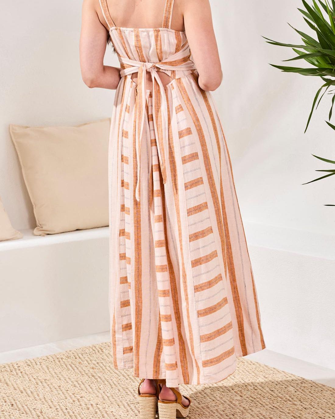 maxi sash dress